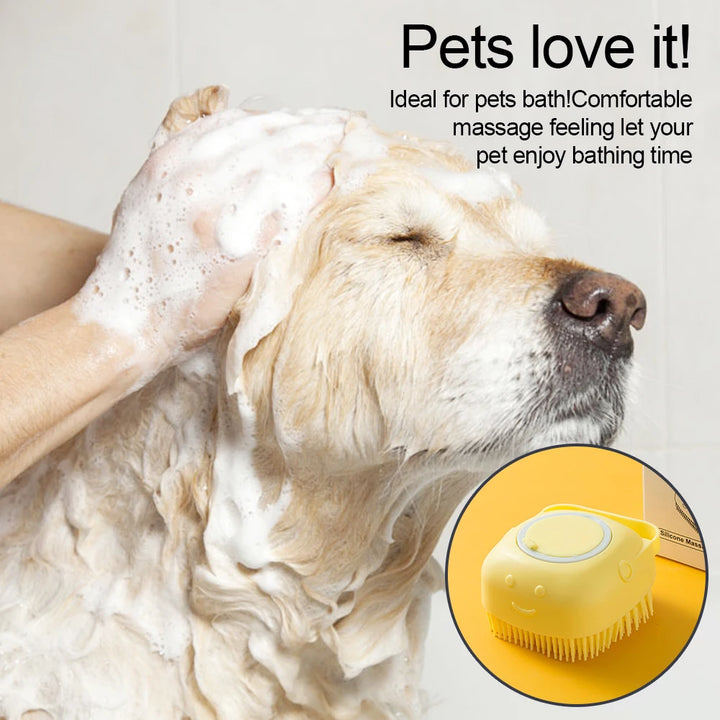 Dog and Cat Bath Brush - Comfort and Convenience in One Product