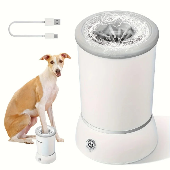 Automatic Dog and Cat Paw Cleaner - Quick and Safe Cleaning